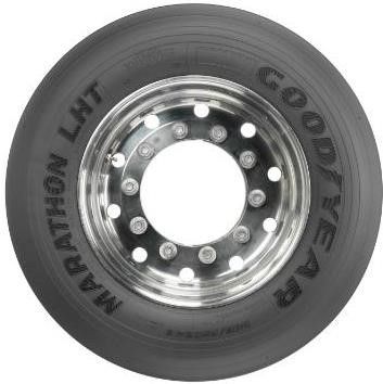 Set of (4) New 285/75R24.5 Goodyear Marathon LHT 144Q - Image 2