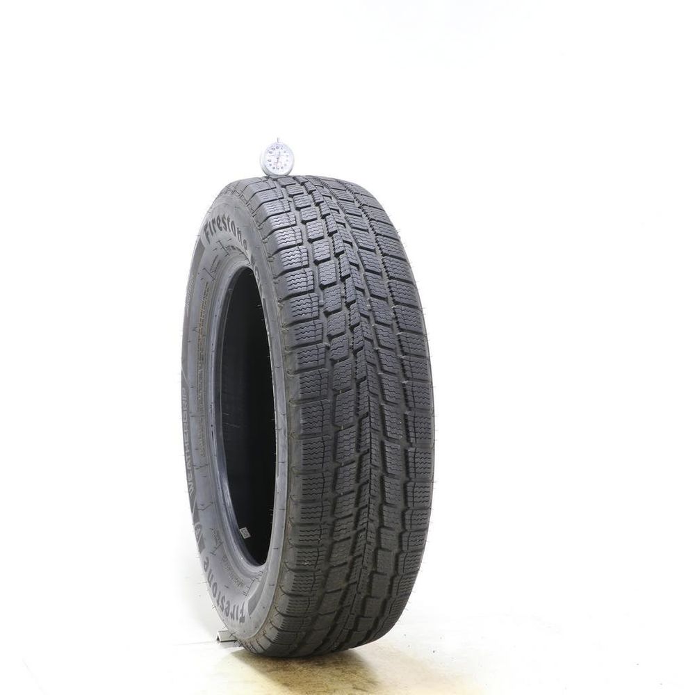Set of (2) Used 215/65R17 Firestone WeatherGrip 99H - 7.5-8.5/32 - Image 1