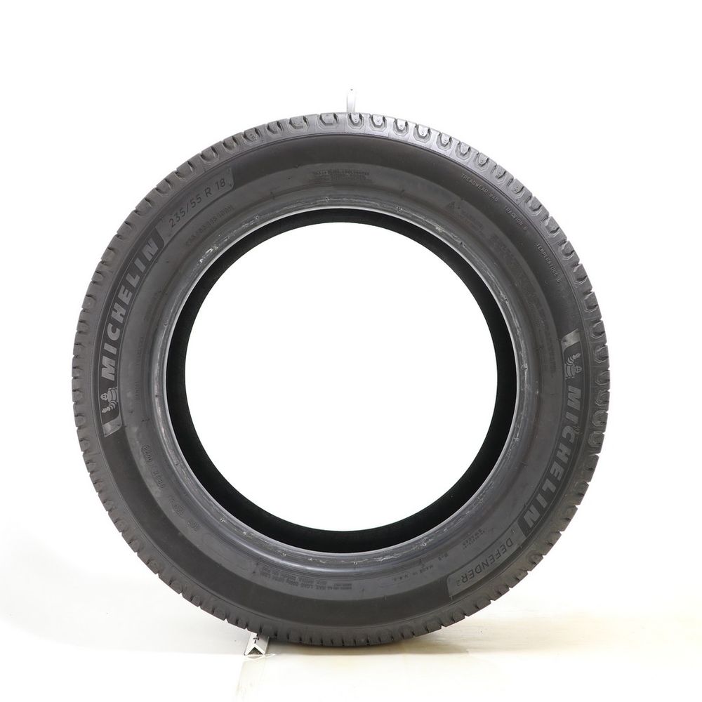 Set of (2) Used 235/55R18 Michelin Defender 2 100H - 9.5-10.5/32 - Image 3