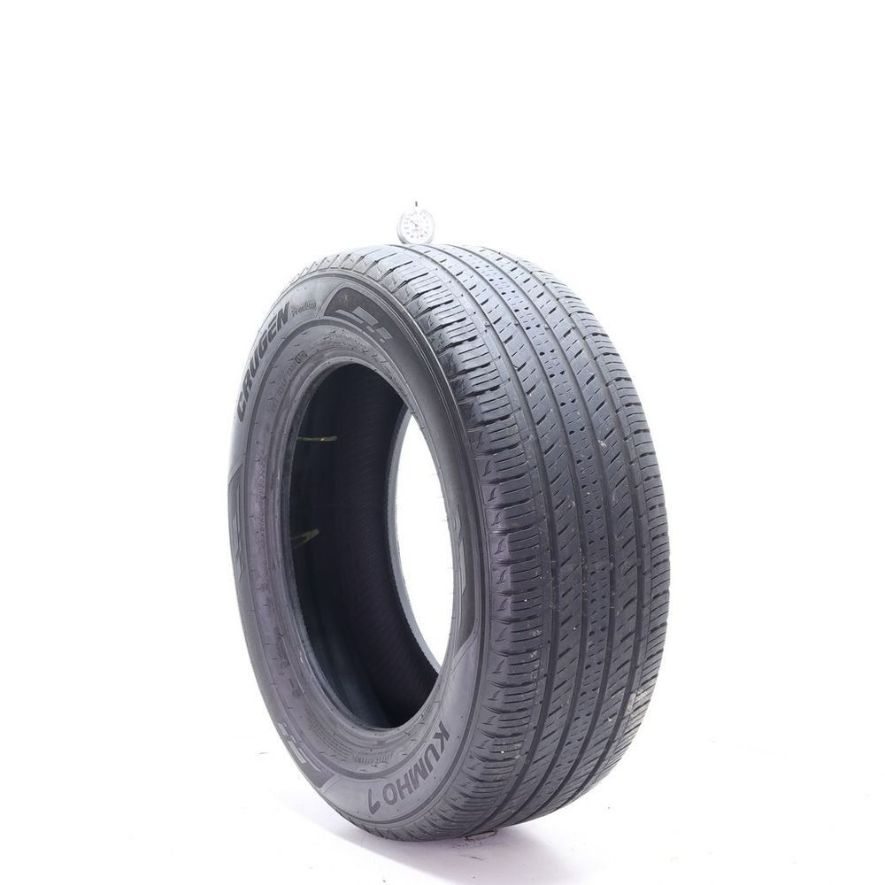 Set of (2) Used 245/60R18 Kumho Crugen Premium 105T - 5-6.5/32 - Image 1