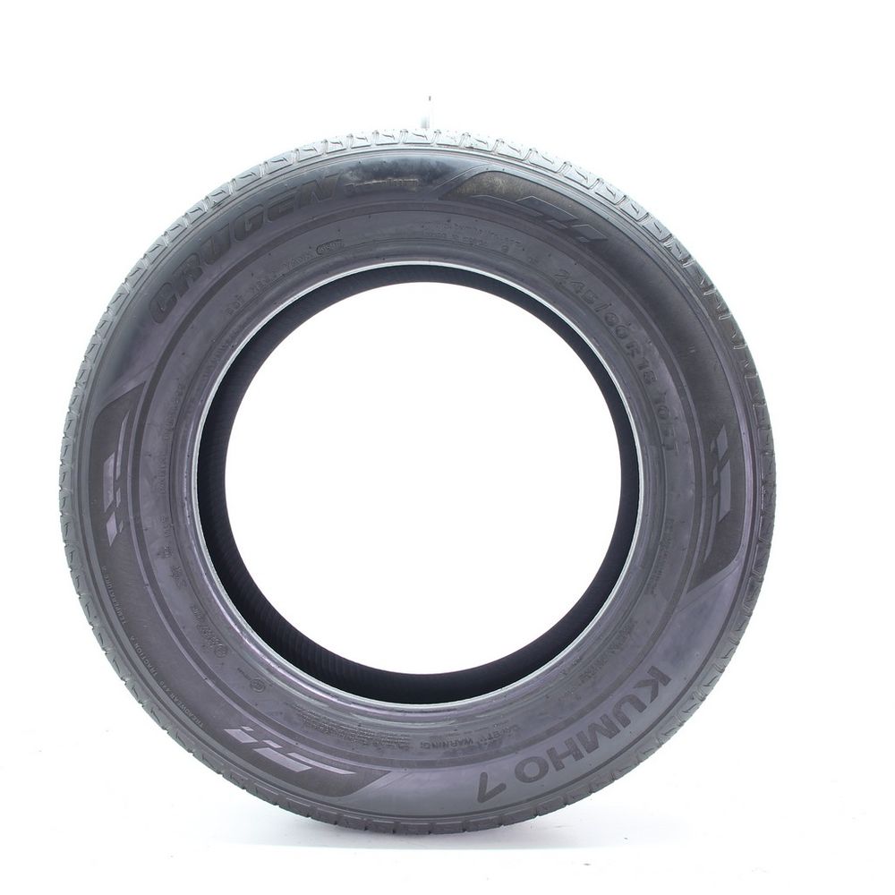 Set of (2) Used 245/60R18 Kumho Crugen Premium 105T - 5-6.5/32 - Image 3