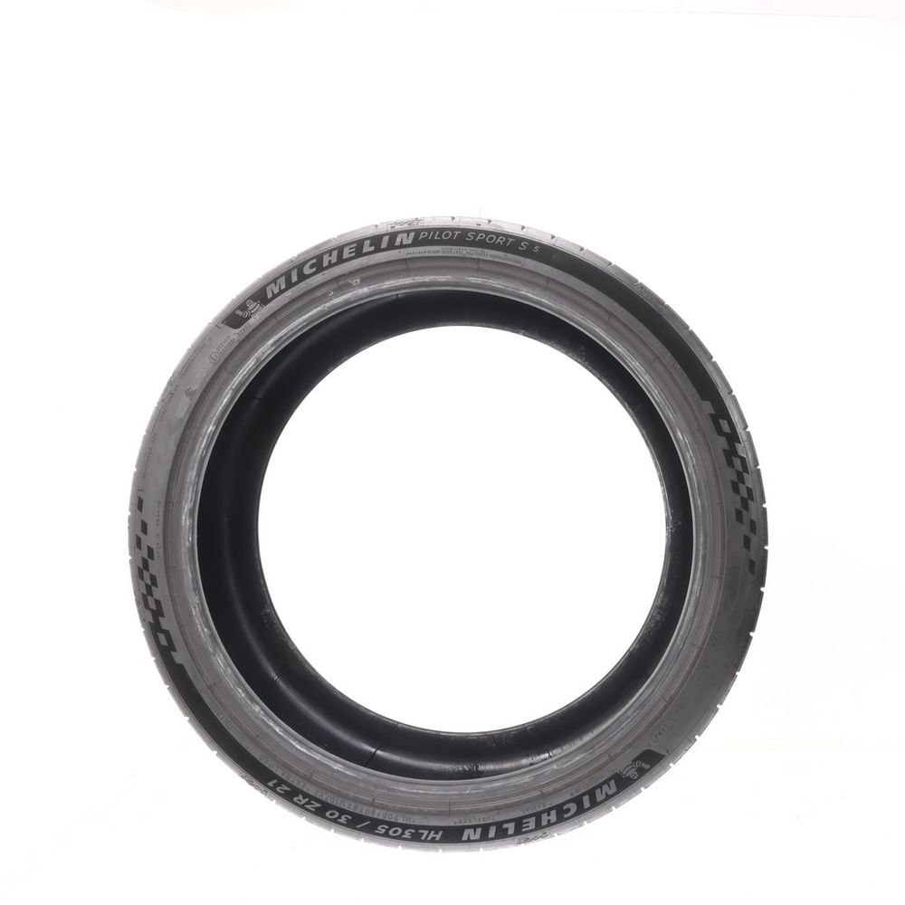 Set of (2) Used 305/30ZR21 Michelin Pilot Sport S 5 MO1 107Y - 6-7/32 - Image 6