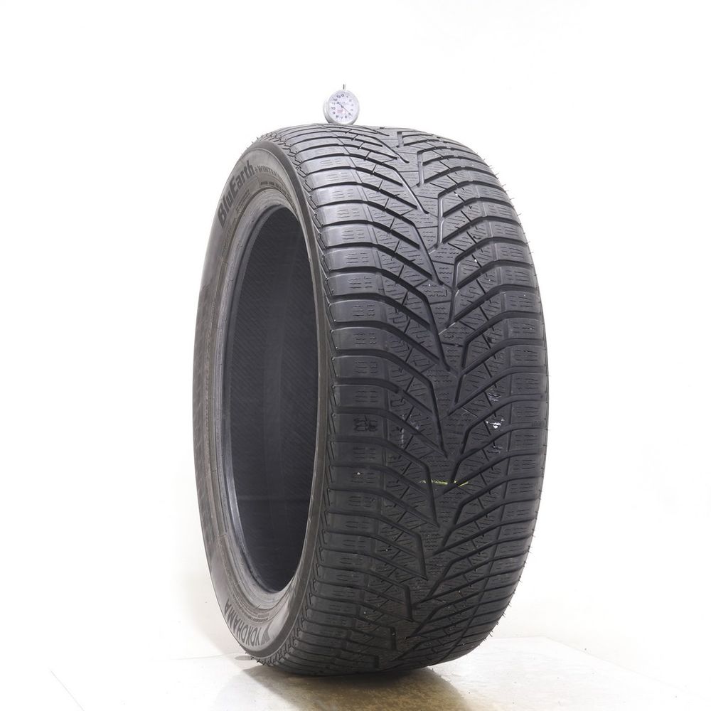 Set of (2) Used 295/40R21 Yokohama BluEarth Winter V905 111V - 5-6/32 - Image 1