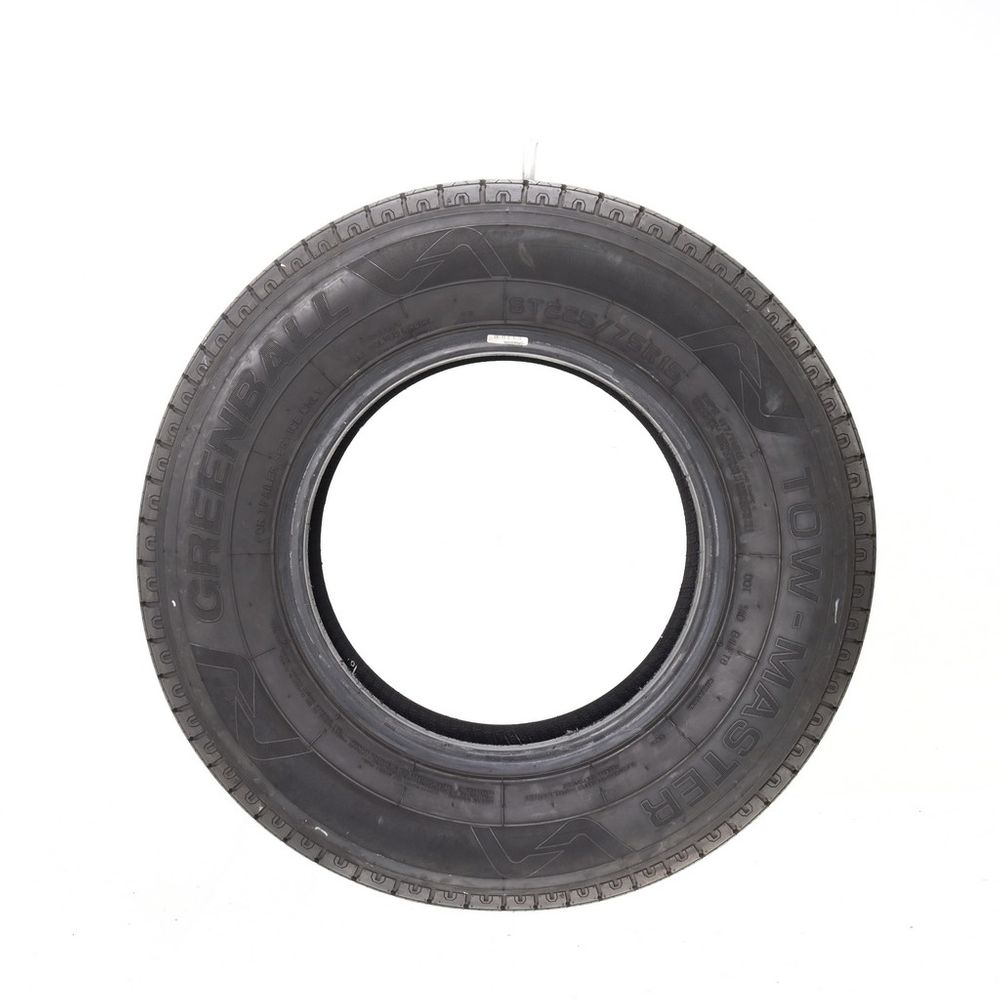 Used ST 225/75R15 Greenball Towmaster 117/112M E - 9/32 - Image 3