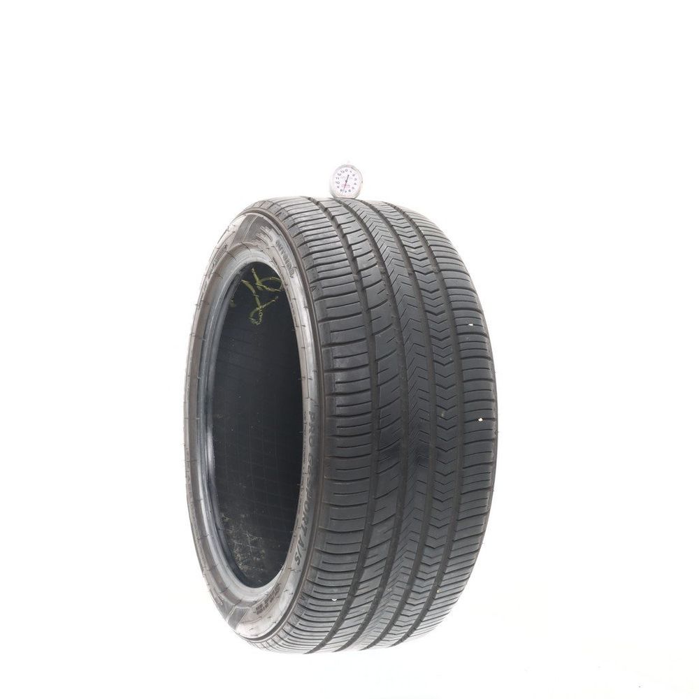 Set of (2) Used 255/40ZR18 Falken Pro G6 Sport A/S 99Y - 7.5-8.5/32 - Image 1