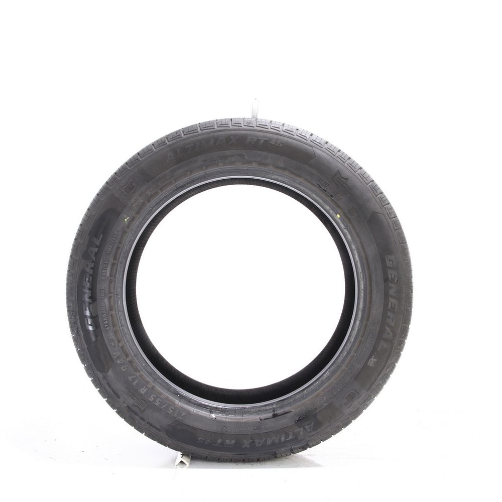 Set of (2) Used 215/55R17 General Altimax RT45 94V - 8.5/32 - Image 3