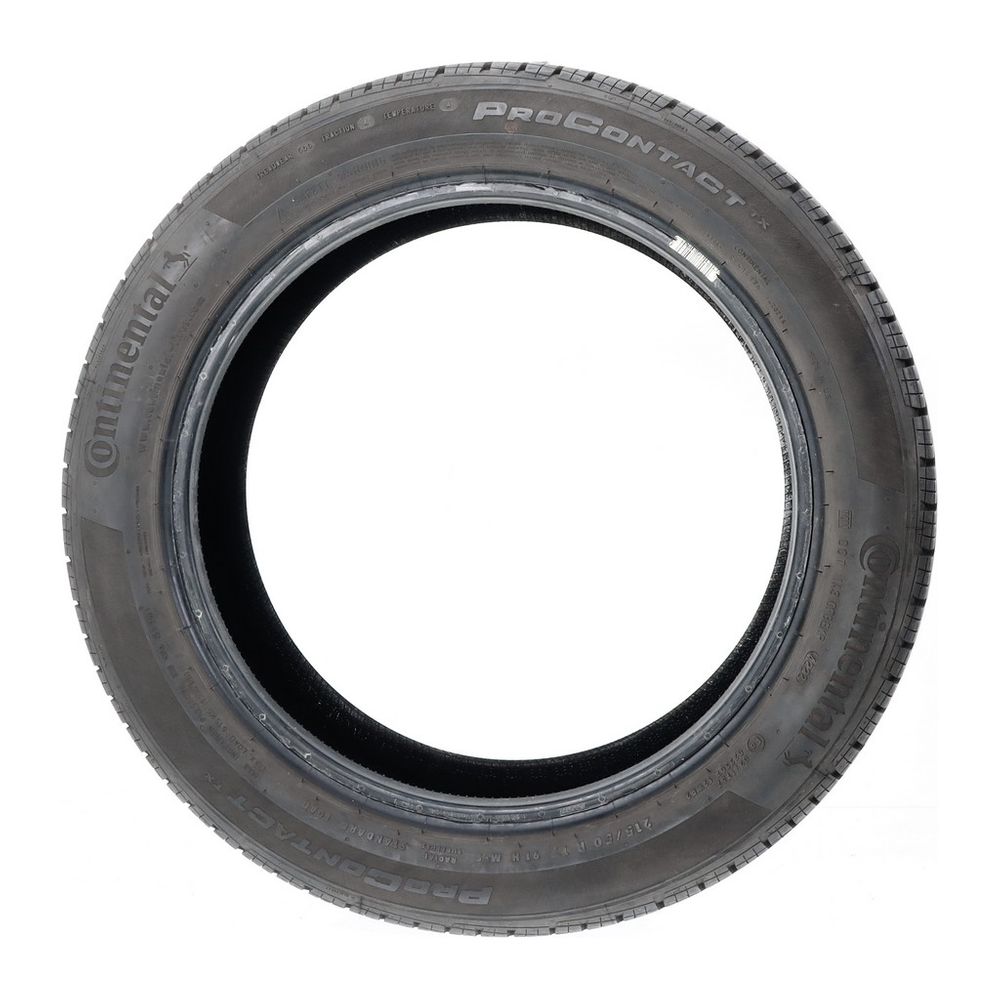 Set of (2) Used 215/50R17 Continental ProContact TX 91H - 7-8.5/32 - Image 6