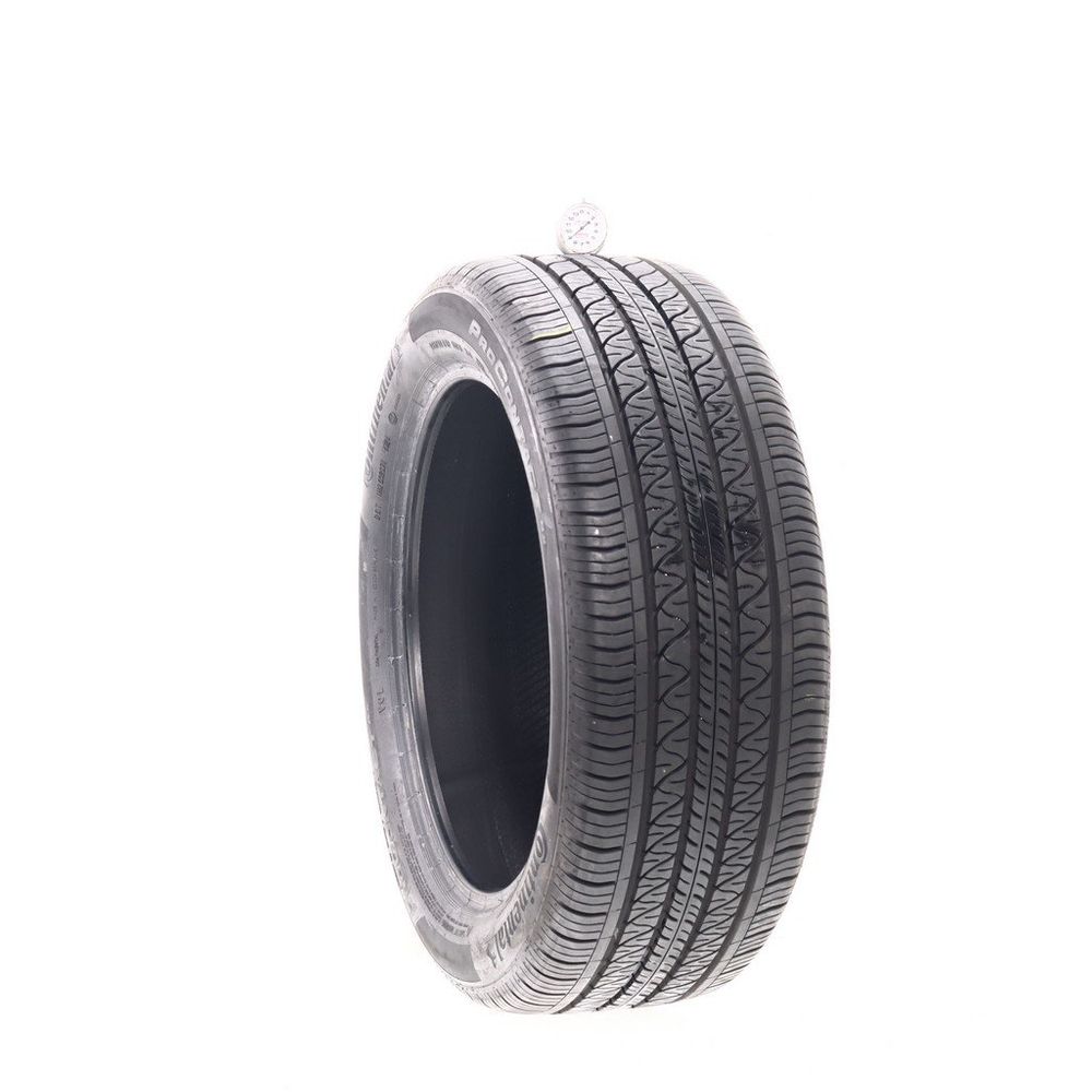 Set of (2) Used 235/50R19 Continental ProContact RX VOL 103H - 9/32 - Image 1