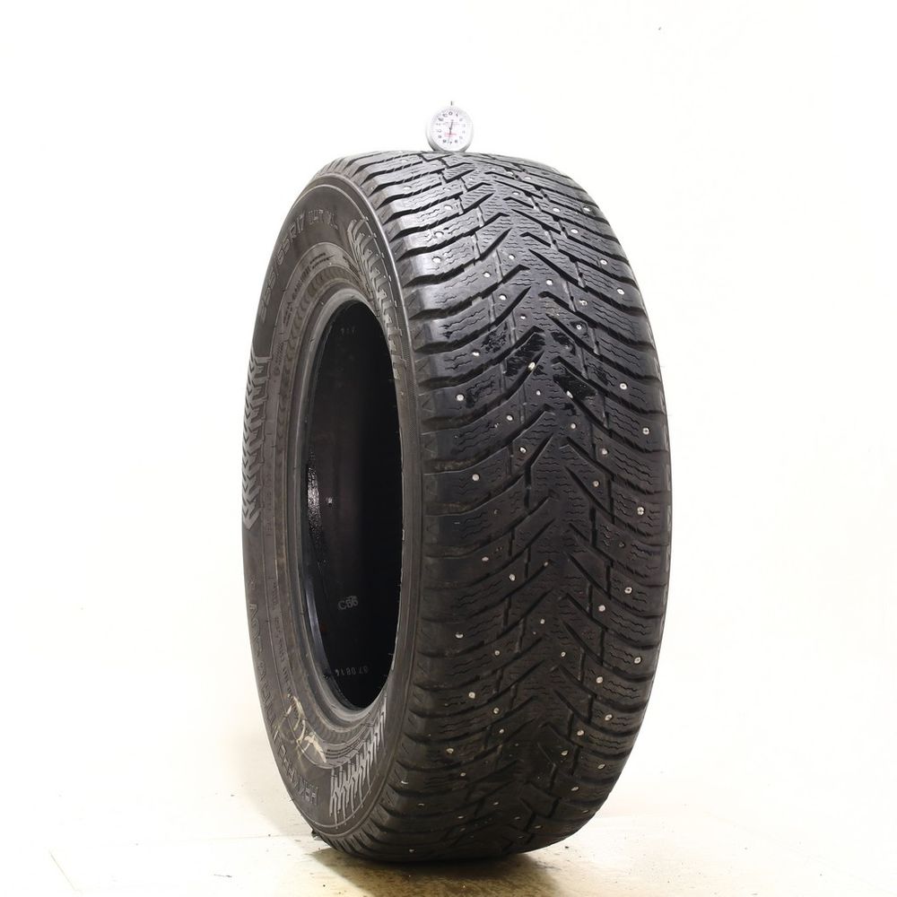 Used 255/65R17 Nokian Hakkapeliitta 8 SUV Studded 114T - 7.5/32 - Image 1