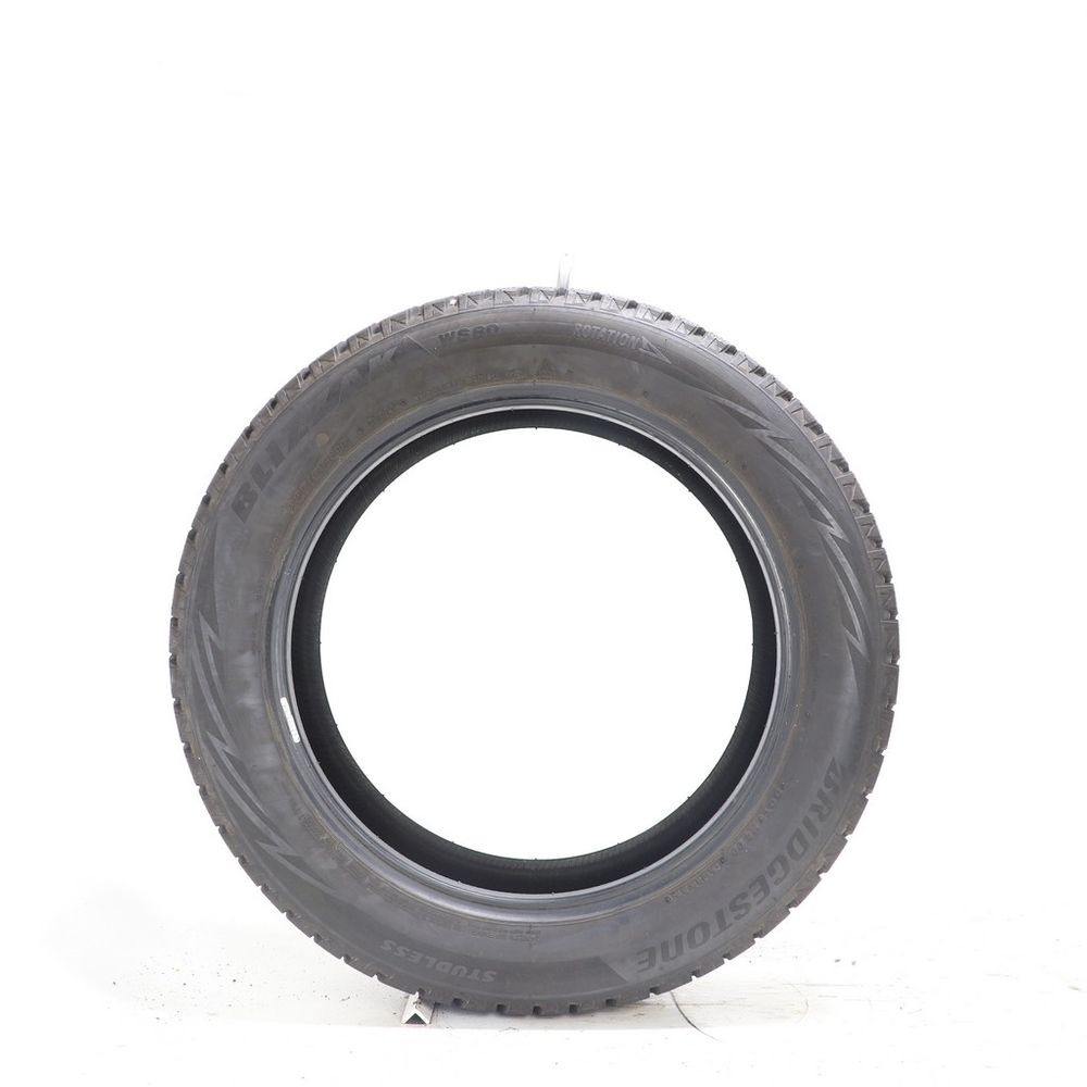 Set of (2) Used 225/55R18 Bridgestone Blizzak WS80 98H - 10-10.5/32 - Image 6