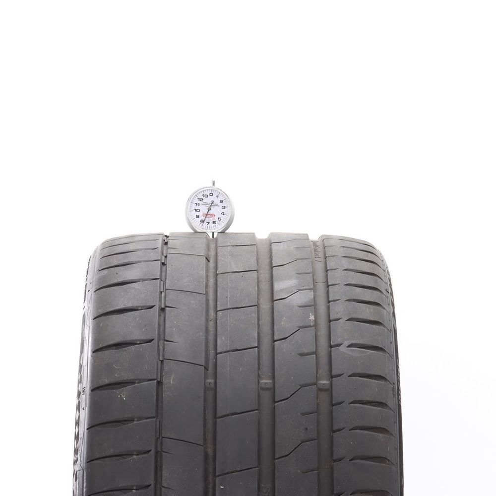 Set of (2) Used 285/30ZR22 Continental SportContact 7 AO ContiSilent 101Y - 7.5-8/32 - Image 2