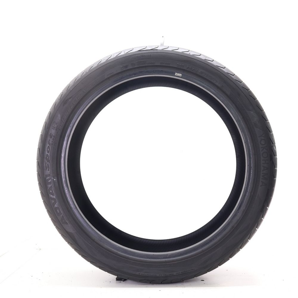 Set of (2) Used 295/35R21 Yokohama Advan Sport N-2 V105 SUV 107Y - 8-8.5/32 - Image 3