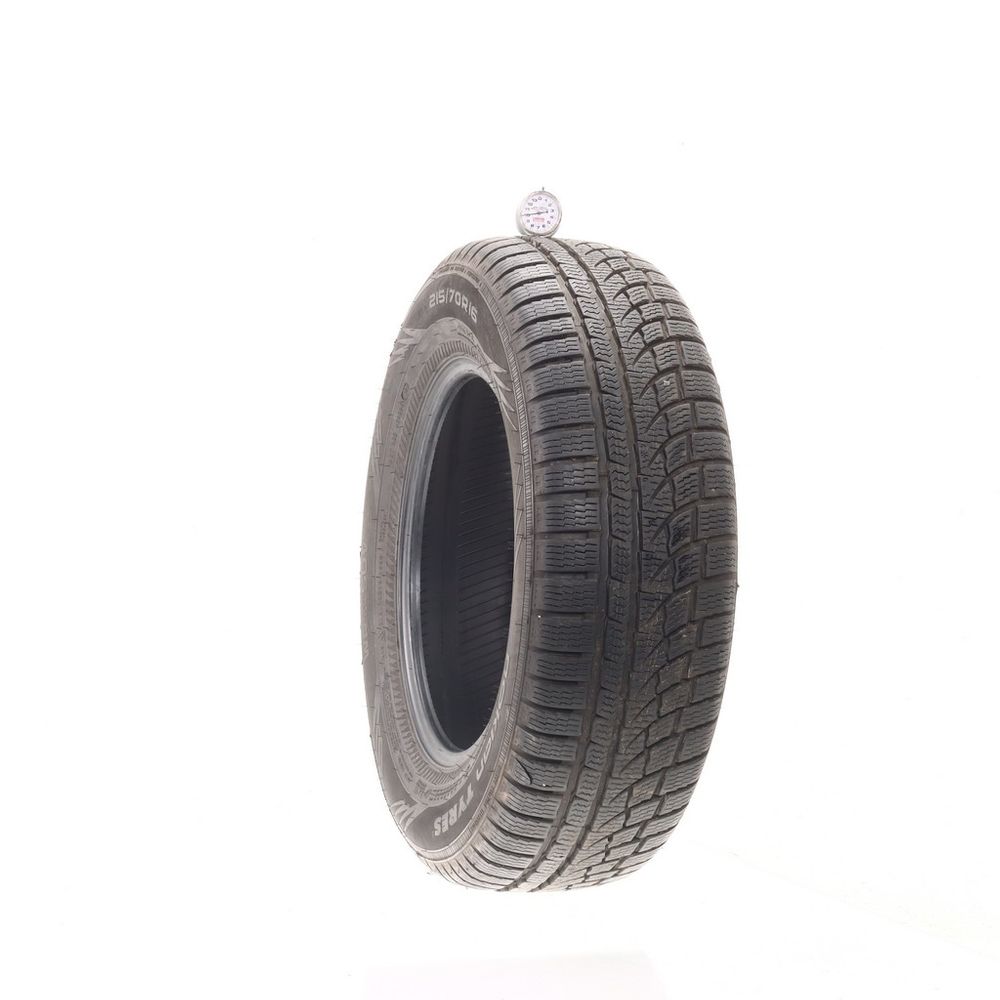 Set of (2) Used 215/70R16 Nokian WR G4 SUV 100H - 9-10/32 - Image 4