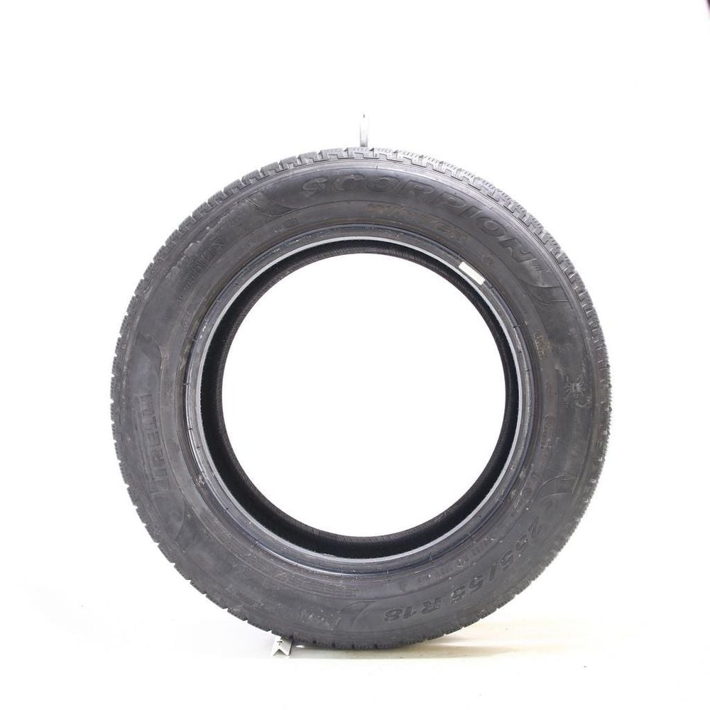 Set of (2) Used 255/55R18 Pirelli Scorpion Winter NO 105V - 5/32 - Image 3