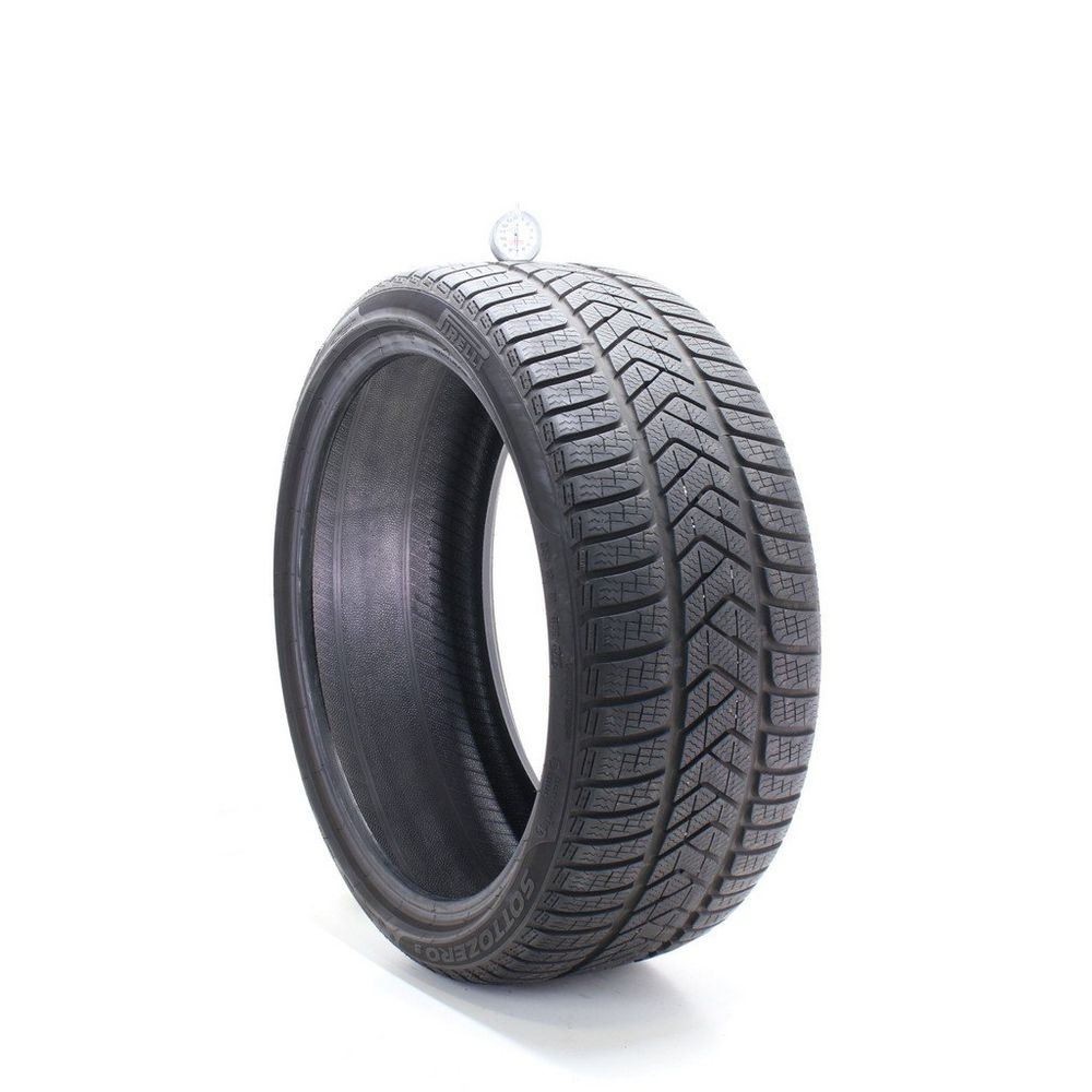 Set of (2) Used 255/35R20 Pirelli Winter Sottozero 3 J 97W - 7-8/32 - Image 1