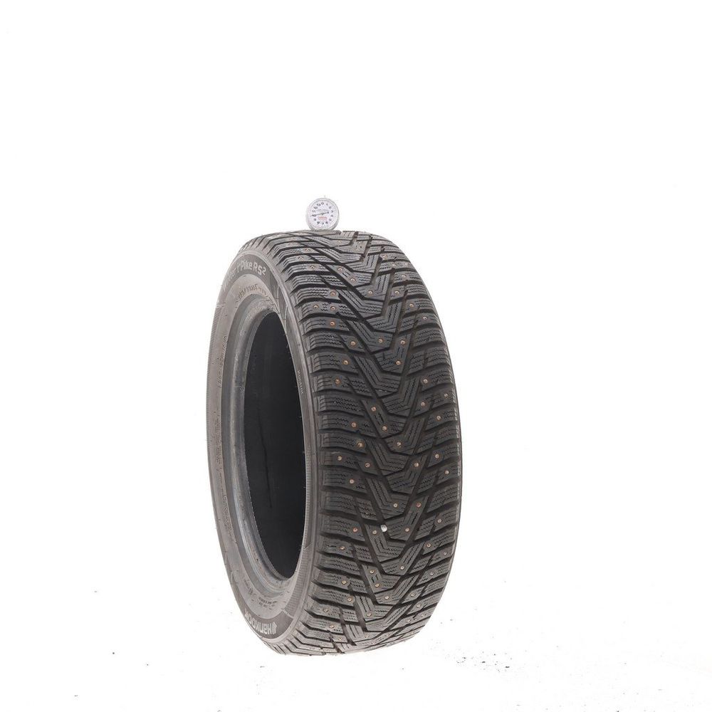 Used 215/55R16 Hankook Winter i*Pike RS2 W429 Studded 97T - 10/32 - Image 1