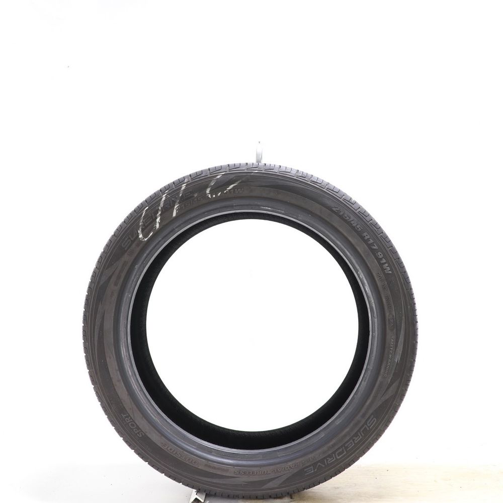 Set of (2) Used 215/45R17 SureDrive Sport 91W - 8.5-9.5/32 - Image 3