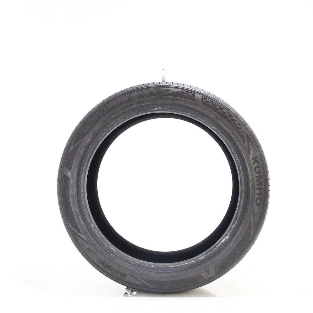 Set of (2) Used 225/45ZR18 Kumho Majesty 9 Solus TA91 95W - 7.5-8.5/32 - Image 6