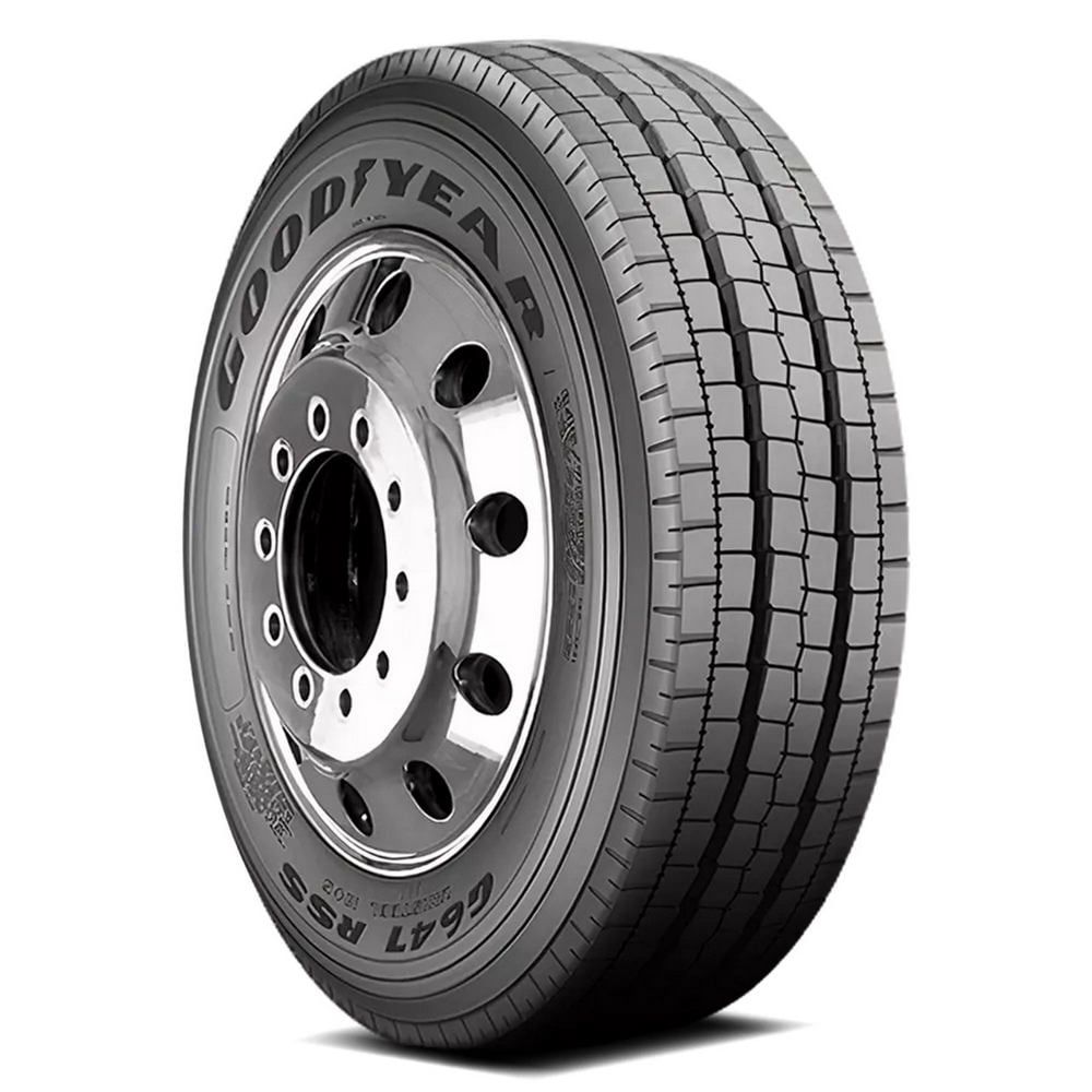 Set of (2) New 225/70R19.5 Goodyear G647 RSS 128L - Image 1
