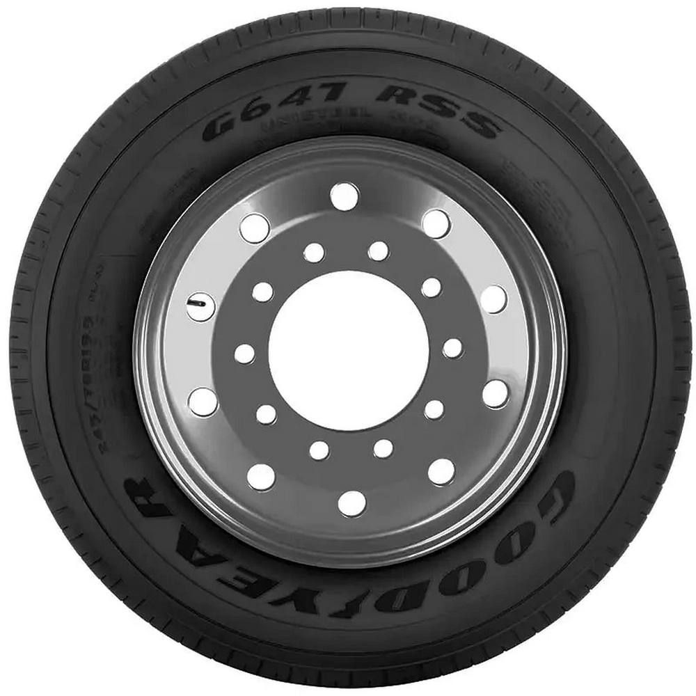 Set of (2) New 225/70R19.5 Goodyear G647 RSS 128L - Image 2