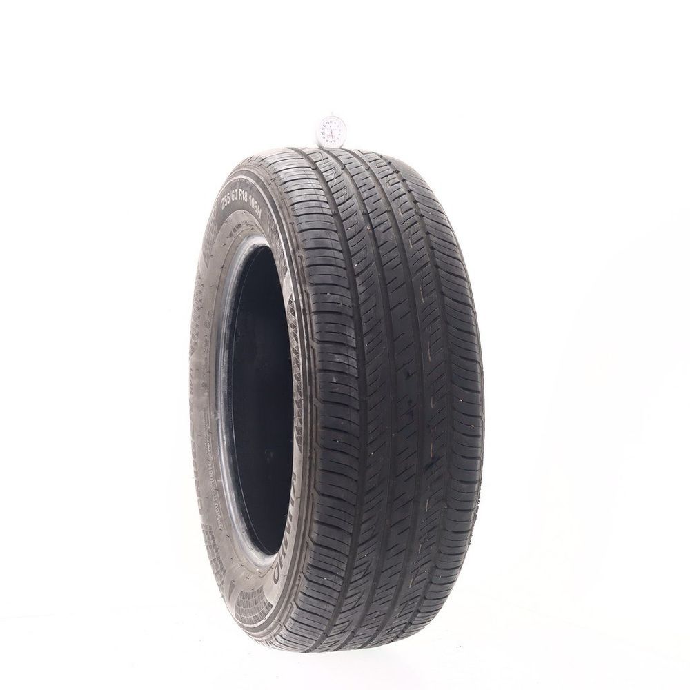 Set of (4) Used 255/60R18 Kumho Crugen HP71 108H - 6.5-7/32 - Image 1