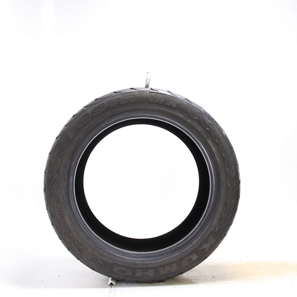 Set of (2) Used 275/40ZR17 Kumho Ecsta MX KU15 98Y - 8-8.5/32 - Image 6