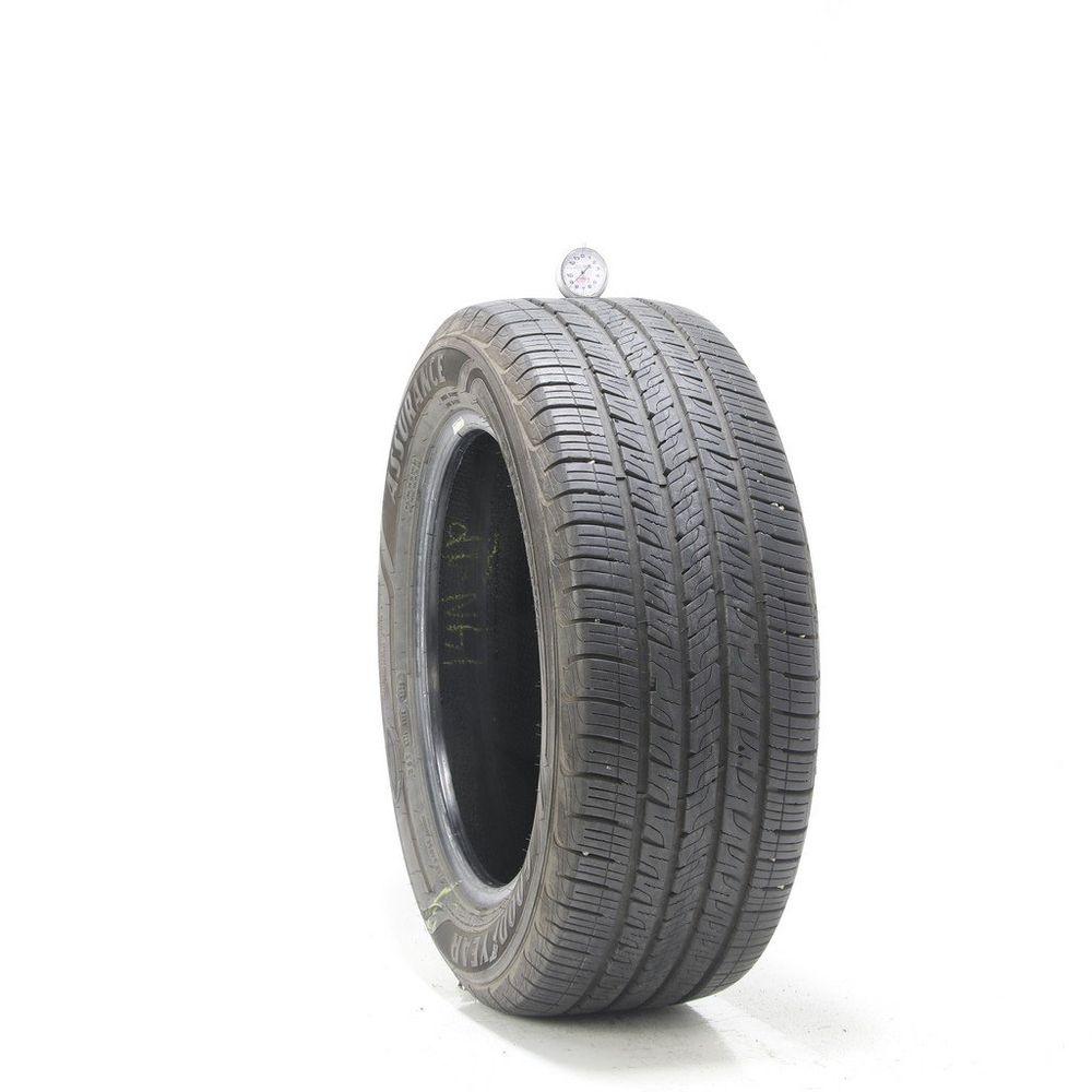 Set of (4) Used 235/55R17 Goodyear Assurance ComfortDrive 99H - 8-8.5/32 - Image 4
