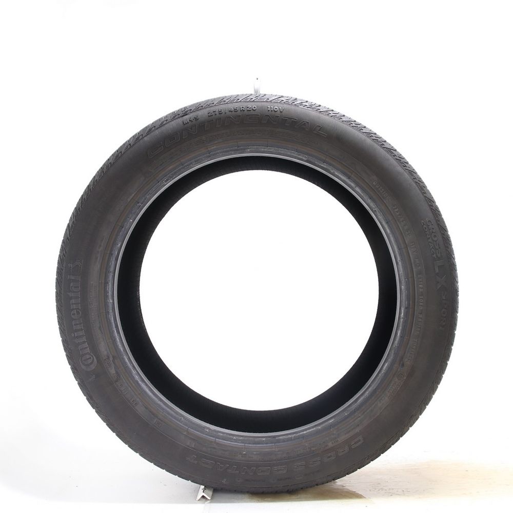 Set of (4) Used 275/45R20 Continental CrossContact LX Sport T1 ContiSilent 110V - 6.5-8/32 - Image 12
