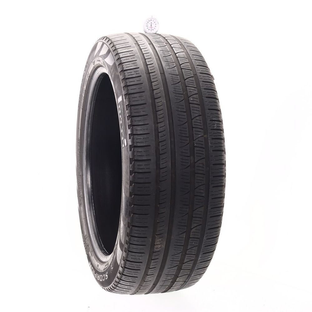 Set of (4) Used 285/45R22 Pirelli Scorpion Verde 114H - 7-8.5/32 - Image 1