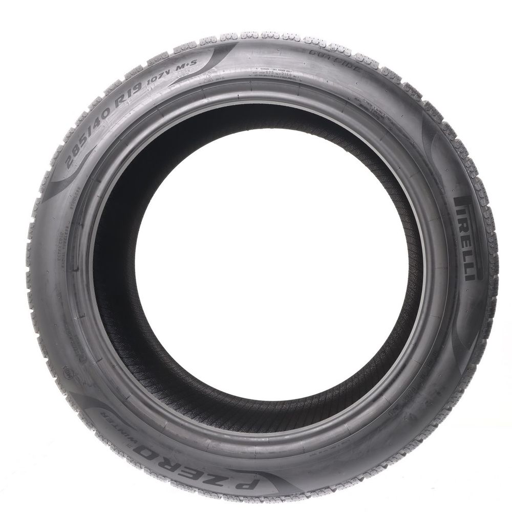 Set of (2) New 285/40R19 Pirelli P Zero Winter MO1 107V - Image 3