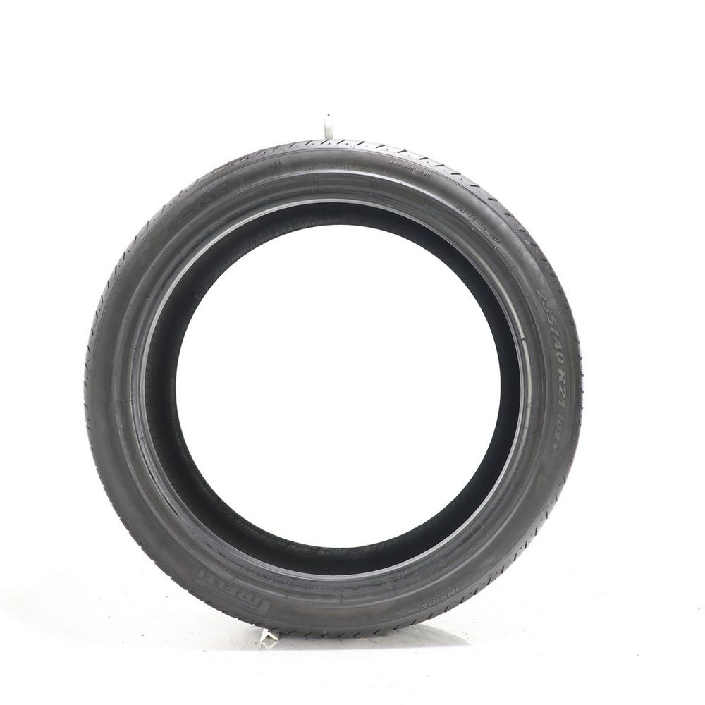 Set of (2) Used 255/40R21 Pirelli P Zero RO1 102Y - 7.5-8/32 - Image 6