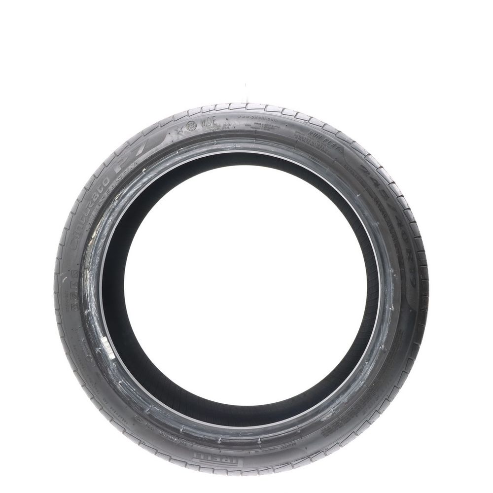 Set of (2) Used 245/40R19 Pirelli Cinturato P7 MOE Run Flat 98H - 4-4.5/32 - Image 3