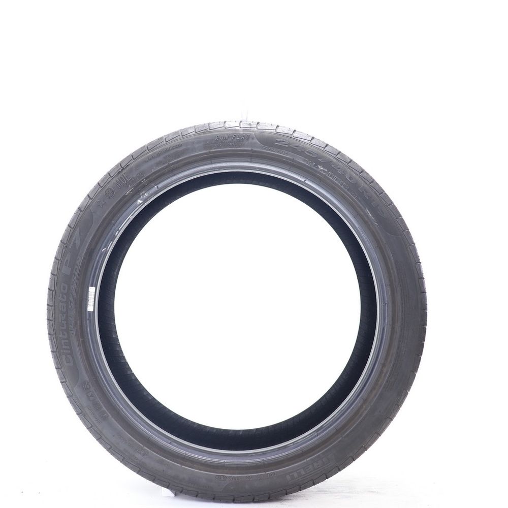 Set of (2) Used 245/40R19 Pirelli Cinturato P7 MOE Run Flat 98H - 4-4.5/32 - Image 6