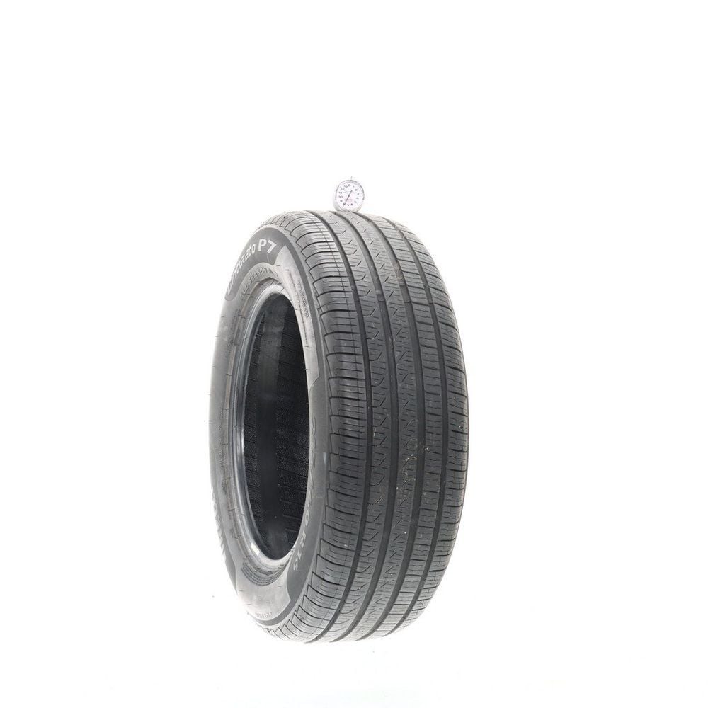 Set of (2) Used 215/60R16 Pirelli Cinturato P7 Plus II 95V - 7.5-8.5/32 - Image 1