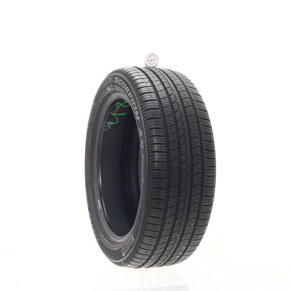 Set of (2) Used 235/50R19 Pirelli Scorpion AS Plus 3 103V - 10-11/32 - Image 1
