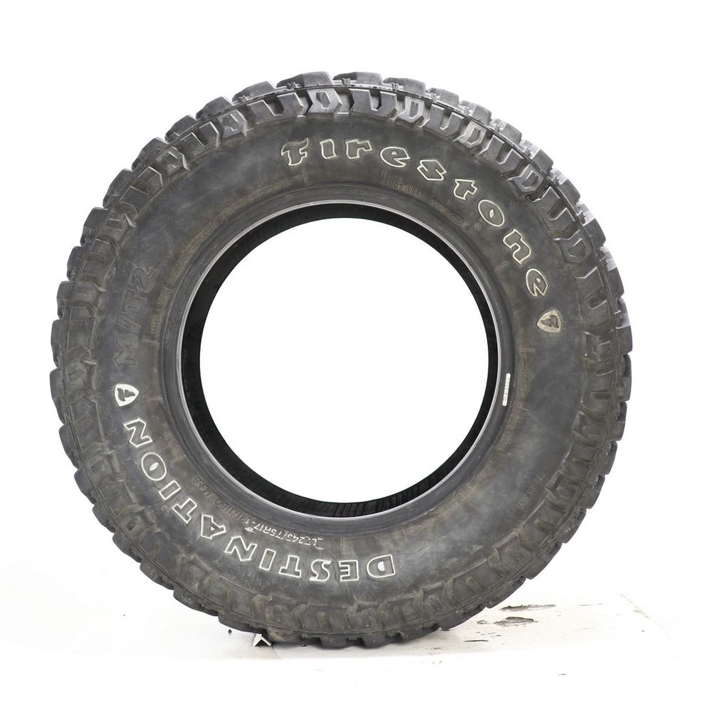 Set of (2) Used LT 245/75R17 Firestone Destination M/T2 121/118Q - 15/32 - Image 3