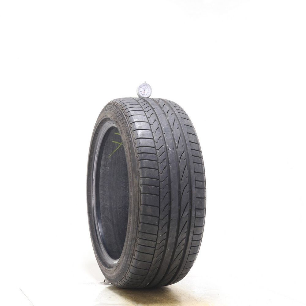 Used 225/45R17 Bridgestone Potenza RE050A RFT 91W - 7.5/32 - Image 1