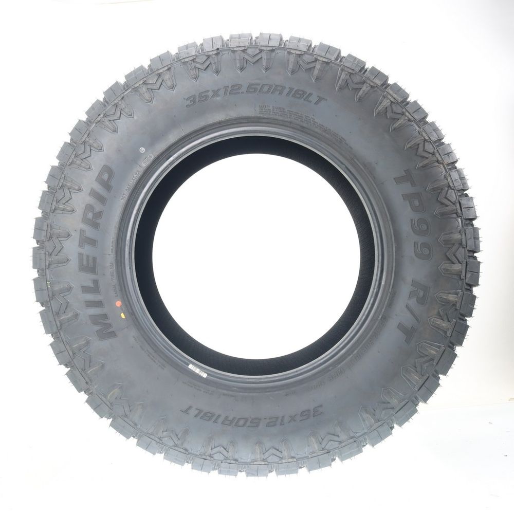 Set of (2) New LT 35X12.5R18 Miletrip TP99 R/T 128Q F - Image 3