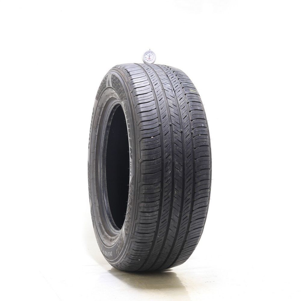 Set of (2) Used 265/60R18 Kumho Crugen HP71 110V - 7-7.5/32 - Image 1