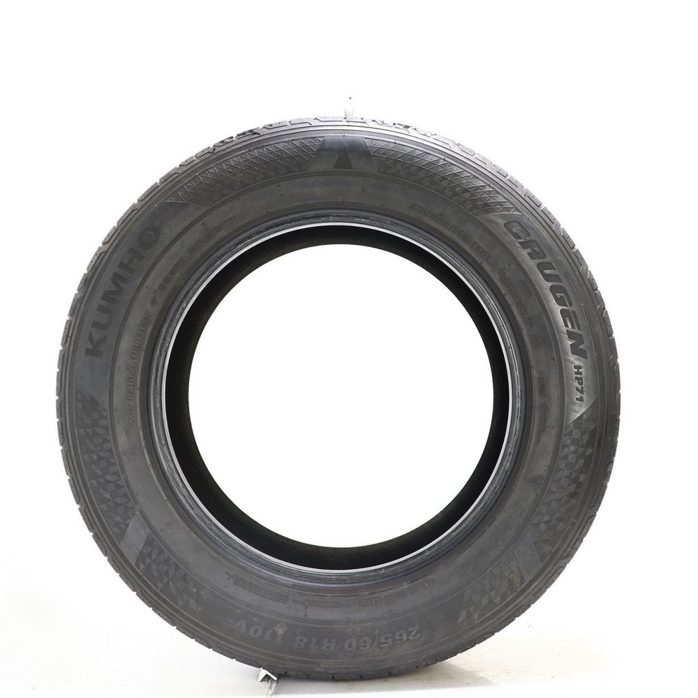 Set of (2) Used 265/60R18 Kumho Crugen HP71 110V - 7-7.5/32 - Image 3