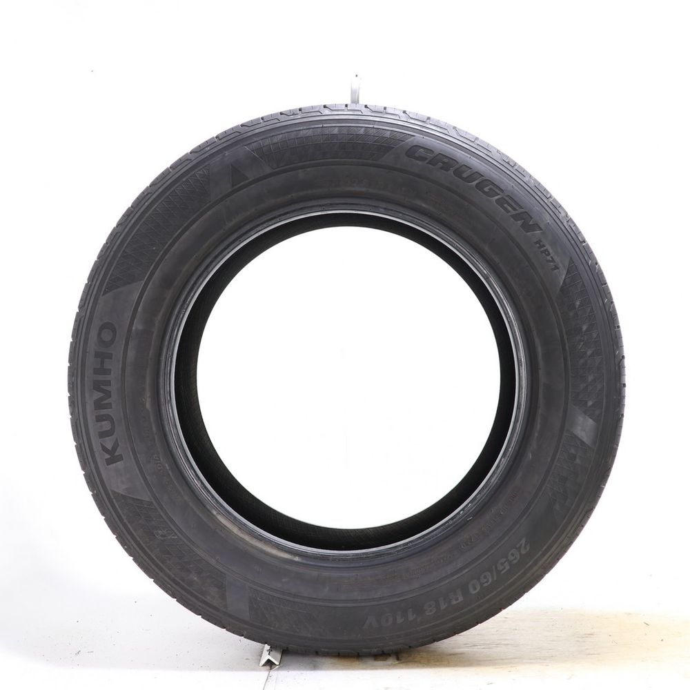 Set of (2) Used 265/60R18 Kumho Crugen HP71 110V - 7-7.5/32 - Image 6