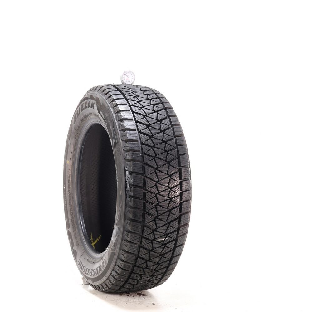 Set of (4) Used 225/60R17 Bridgestone Blizzak DM-V2 99S - 12/32 - Image 1