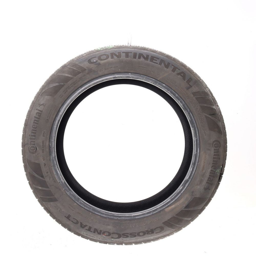 Set of (4) Used 235/55R19 Continental CrossContact RX 105H - 9/32 - Image 3