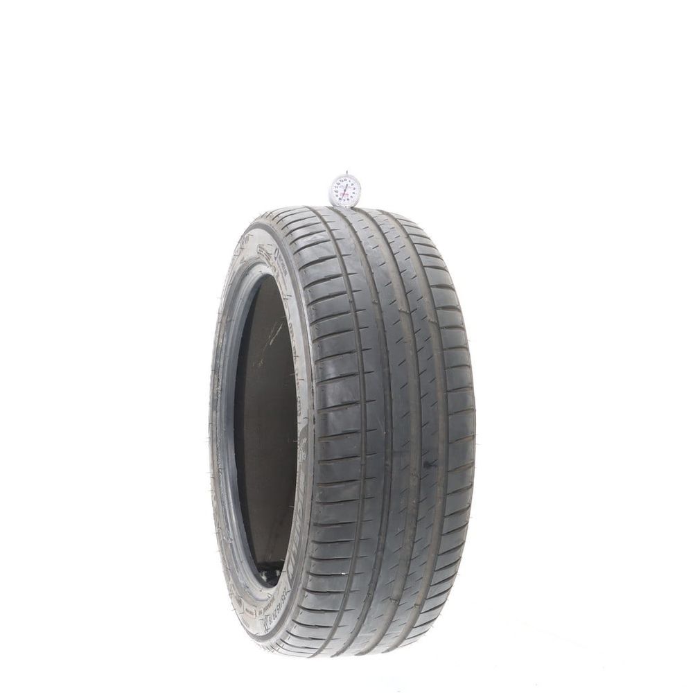 Set of (2) Used 235/45ZR18 Michelin Pilot Sport 4 TO Acoustic 98Y - 7.5-8/32 - Image 1
