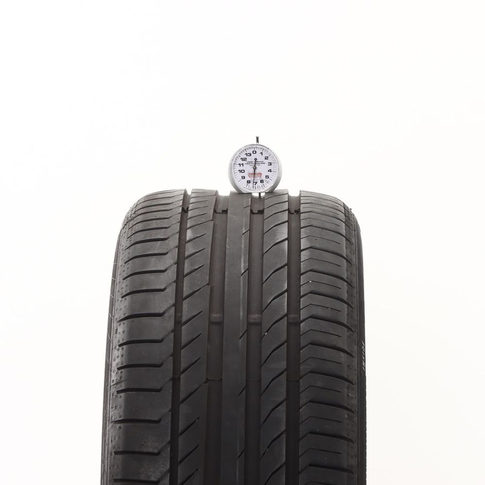 Used 225/40R19 Continental ContiSportContact 5 SSR MOE 93Y - 7/32 - Image 2