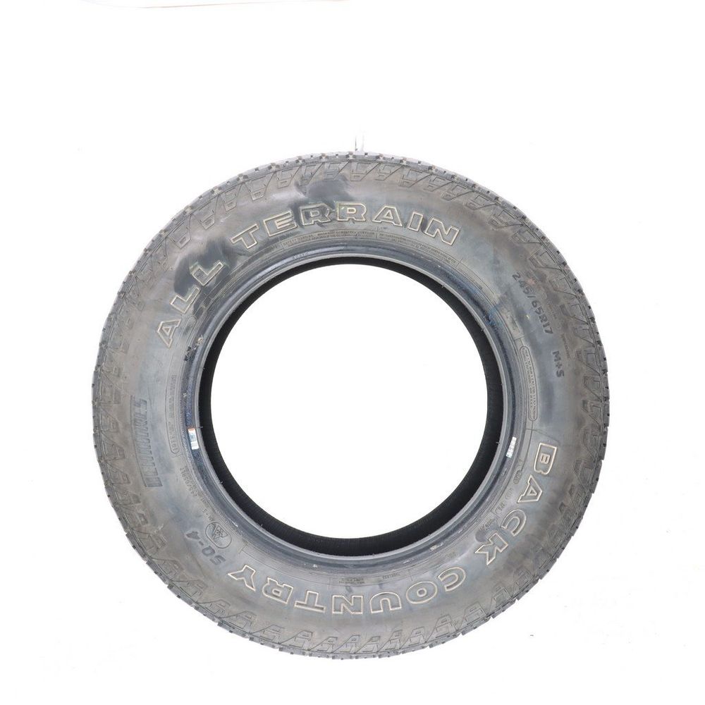 Set of (2) Used 245/65R17 DeanTires Back Country SQ-4 A/T 107T - 8-9/32 - Image 3
