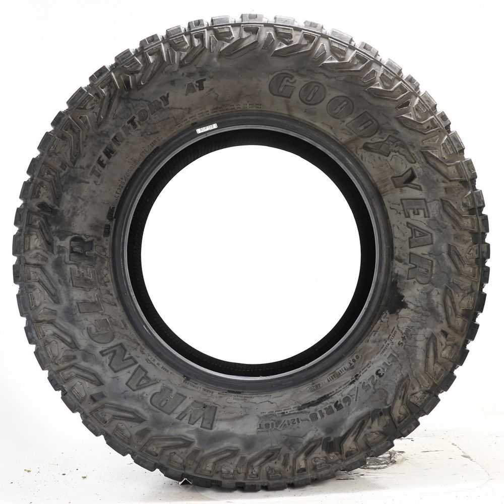 Set of (2) Used LT 325/65R18 Goodyear Wrangler Territory AT 121/118T D - 9-10.5/32 - Image 3