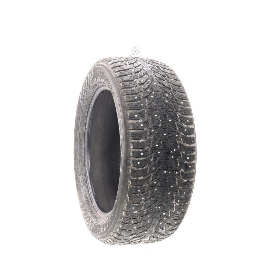 Set of (2) Used 285/50R20 Nokian Hakkapeliitta 9 SUV Studded 116T - 8-9/32 - Image 1