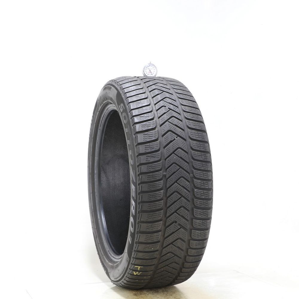 Set of (2) Used 255/45R19 Pirelli Winter Sottozero 3 MO 104V - 5-5.5/32 - Image 4