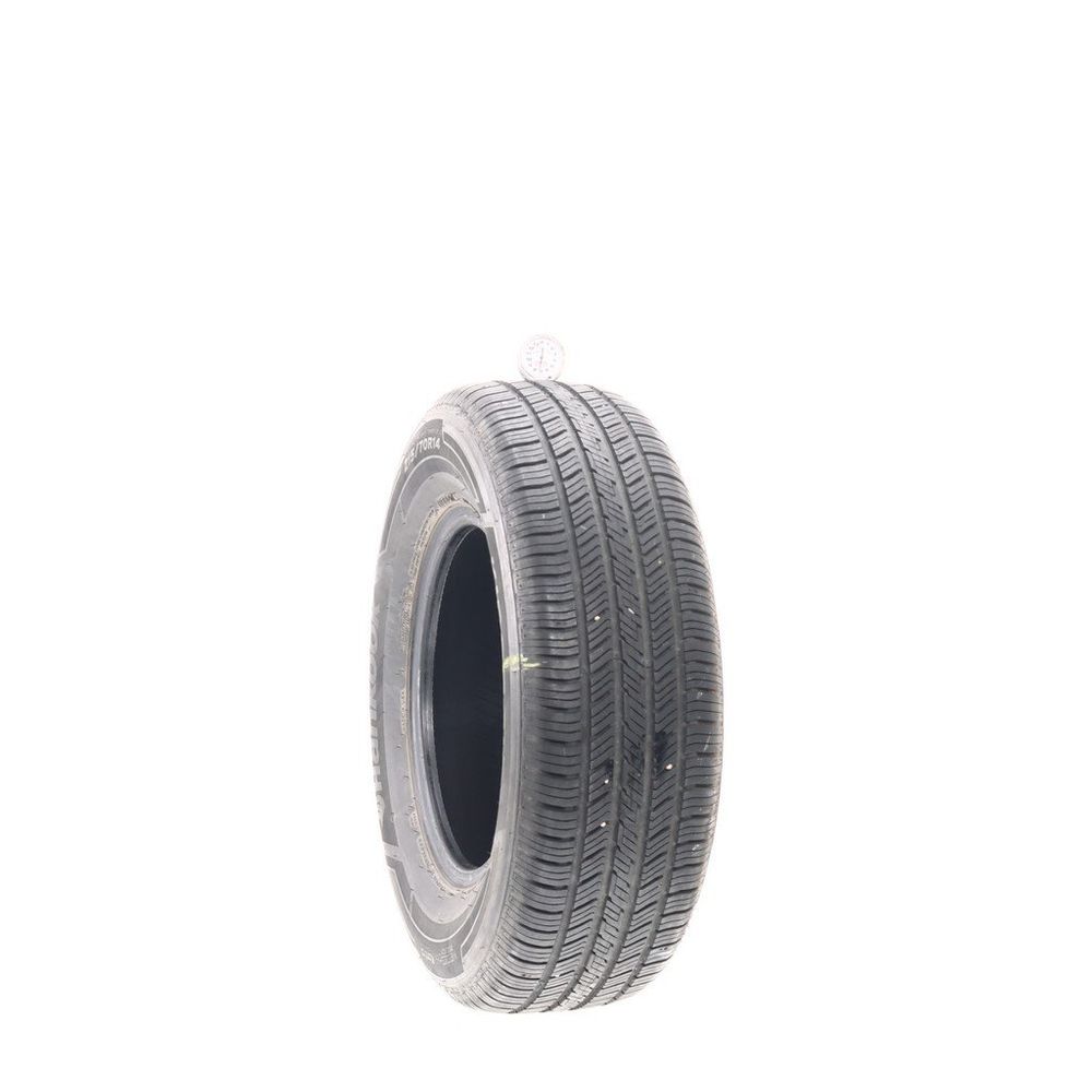 Set of (2) Used 215/70R14 Hankook Kinergy ST 96T - 7-8/32 - Image 1